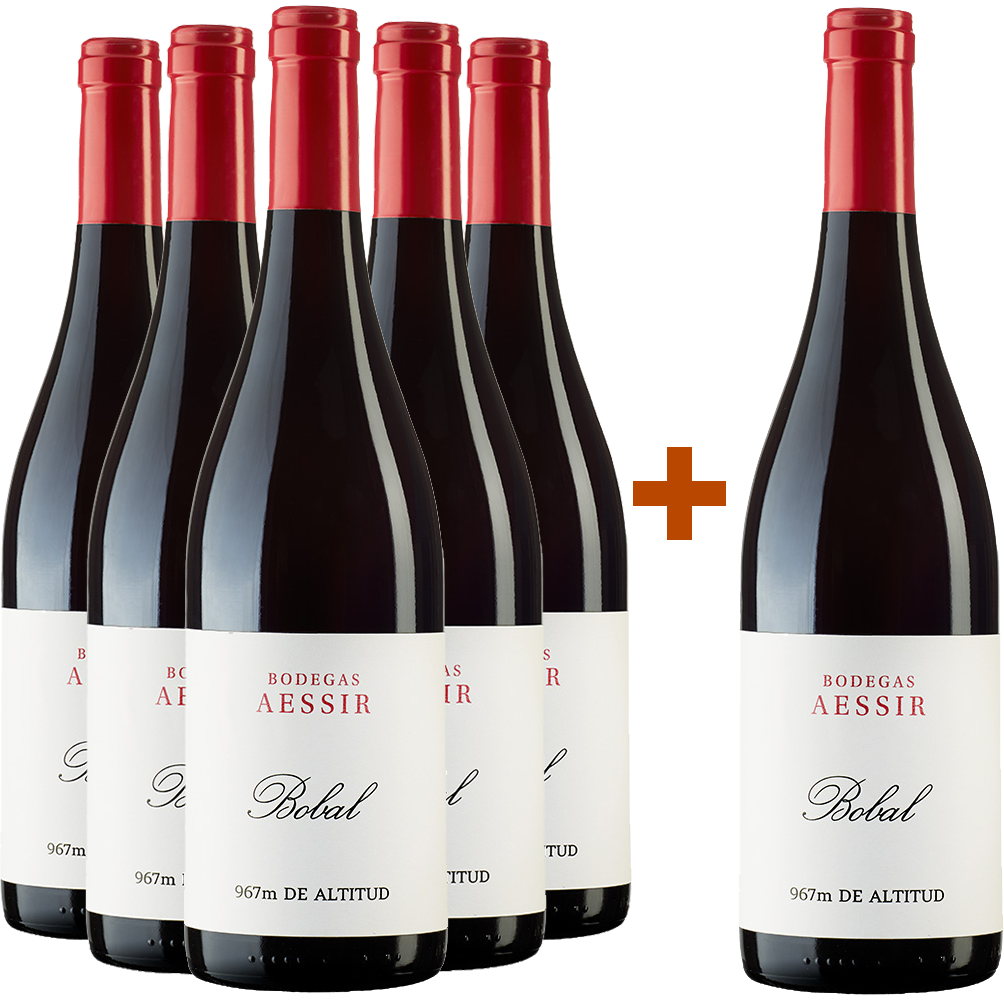 Pack descuento Aessir Bobal Tinto BIO Pack descuento Aessir Bobal Tinto BIO