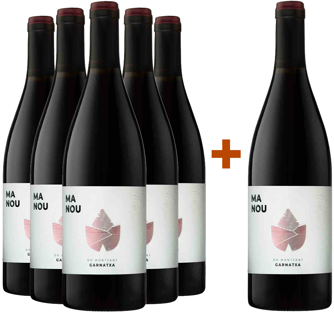 5+1 Paqute Gritelles Manou Garnatxa Montsant DO 5+1 Paqute Gritelles Manou Garnatxa Montsant DO