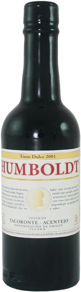 2001 Humboldt Tinto Tacoronte-Acentejo DO 0,375 L 2001 Humboldt Tinto Tacoronte-Acentejo DO 0,375 L