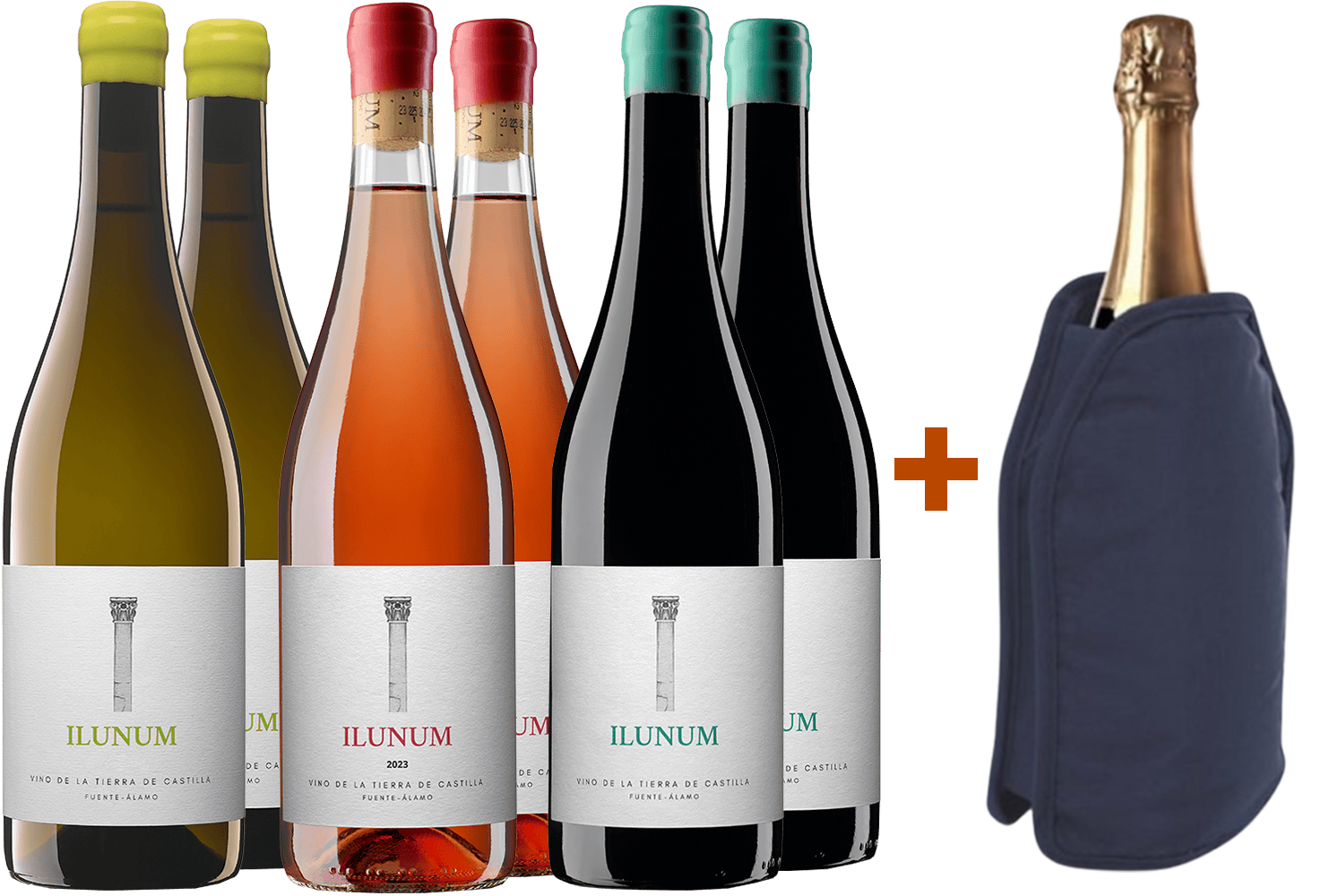 Pack Degustación Ilunum Castilla VT + (regalo funda enfriadora) Pack Degustación Ilunum Castilla VT + (regalo funda enfriadora)