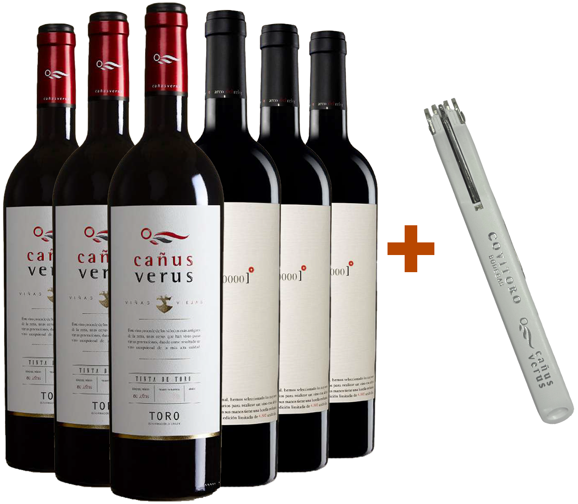 Pack Degustación Bodegas Covitoro Toro DO (+ sacacorchos de regalo)