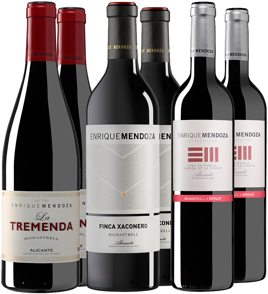 Pack degustación Tinto Enrique Mendoza Alicante DO