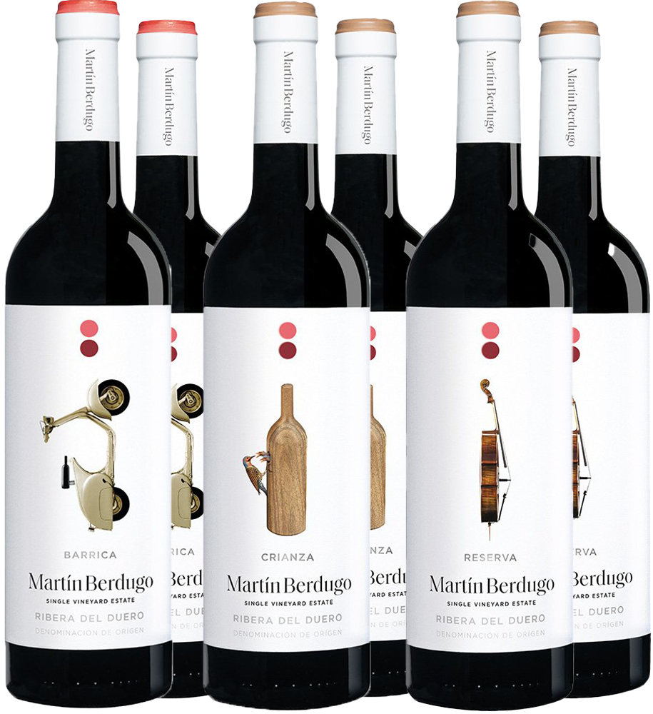 Pack degustación Martín Berdugo Ribera del Duero DO Pack degustación Martín Berdugo Ribera del Duero DO