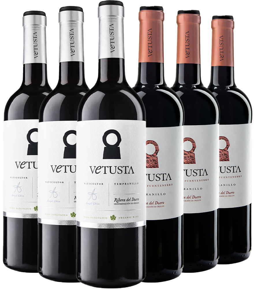 Pack degustación Bodegas Vetusta Ribera del Duero DO