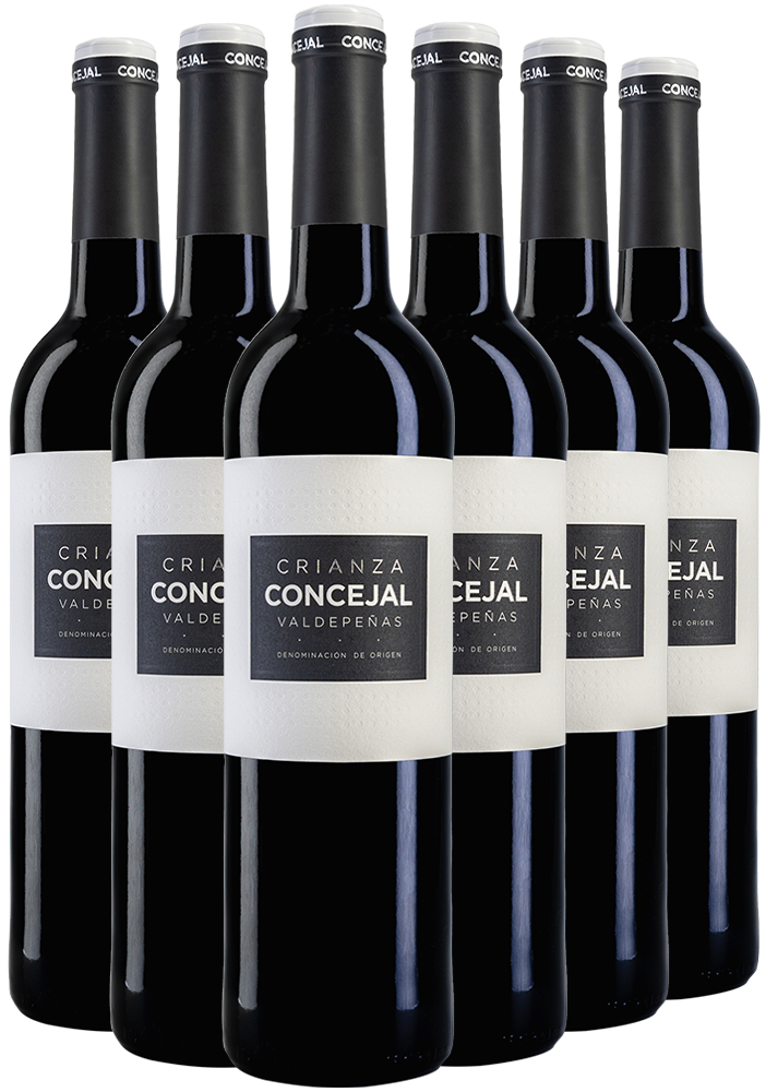 Pack descuento Concejal Crianza Valdepeñas DO Pack descuento Concejal Crianza Valdepeñas DO