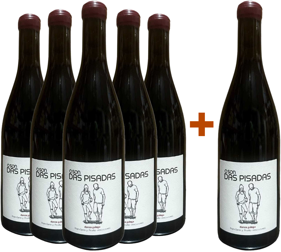 Pack Descuento 5+1 Nanclares O Son das Pisadas Rías Baixas DO Pack Descuento 5+1 Nanclares O Son das Pisadas Rías Baixas DO