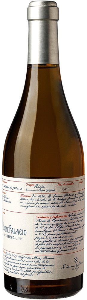 2020 Cosme Palacio 1894 Blanco Rioja DOCa 2020 Cosme Palacio 1894 Blanco Rioja DOCa