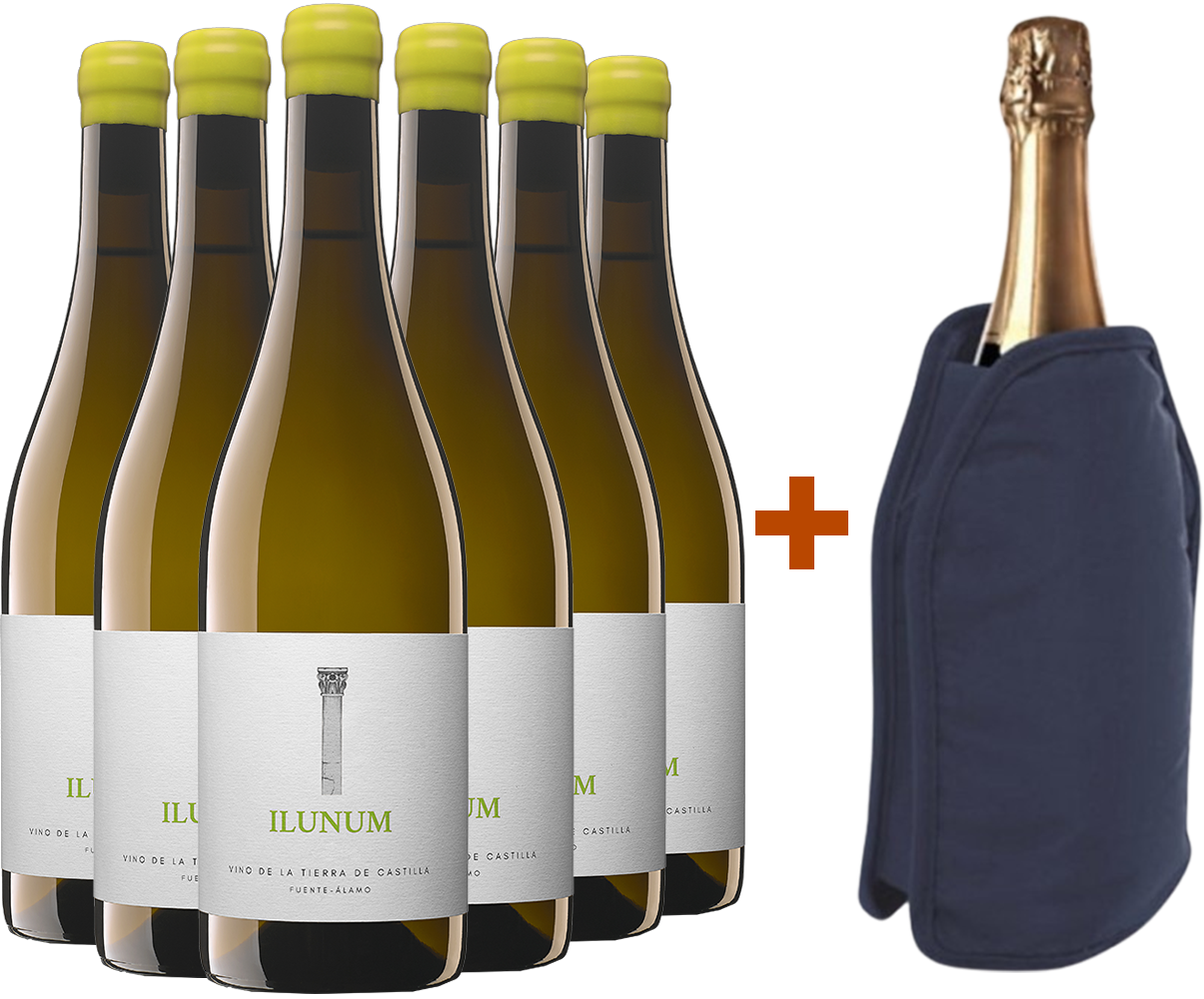 Pack Descuento Ilunum Blanco Castilla VT + (regalo funda enfriadora) Pack Descuento Ilunum Blanco Castilla VT + (regalo funda enfriadora)