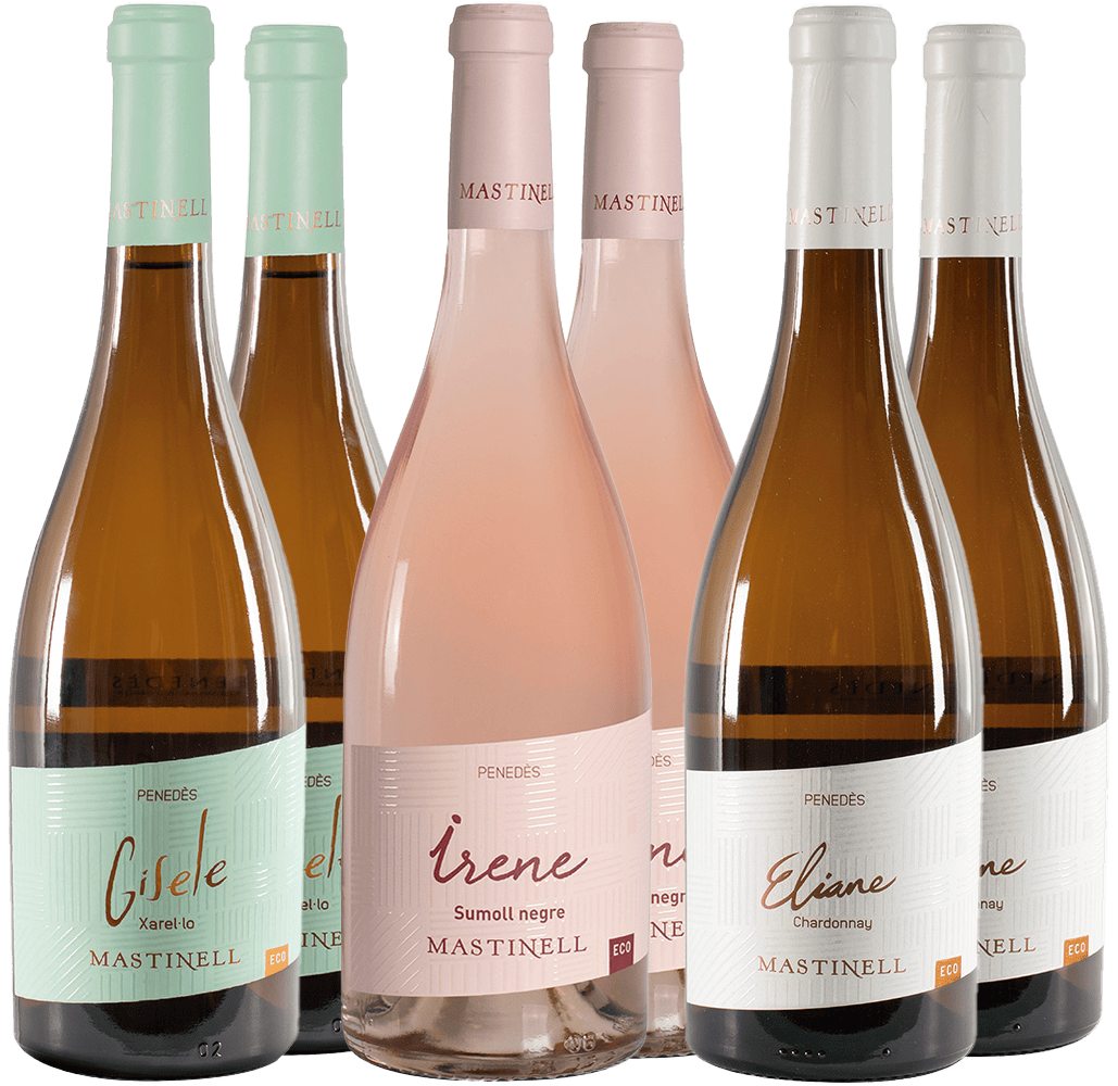 Pack degustación "Tres Chicas" Mastinell Penedès DO BIO