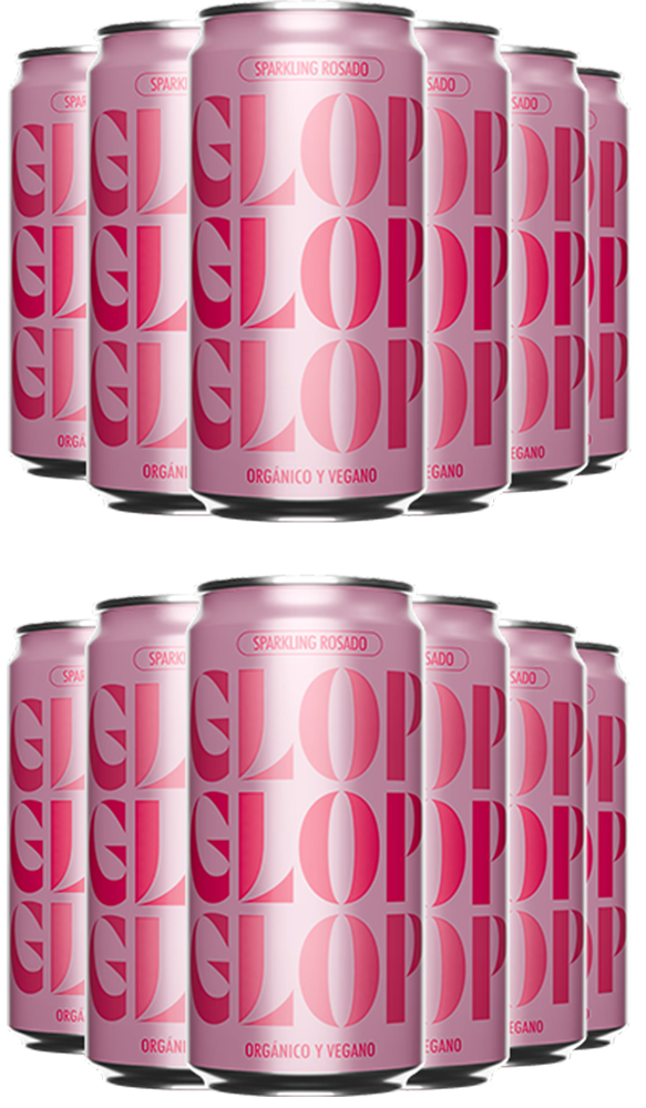 Pack Descuento 12 Glop Rosado Espumoso BIO Pack Descuento 12 Glop Rosado Espumoso BIO
