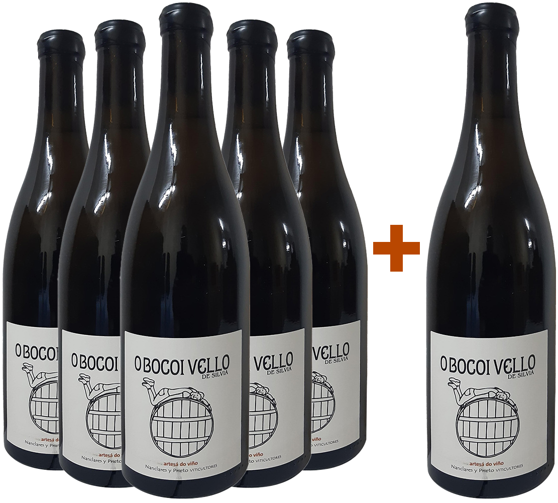Pack Descuento 5+1 Nanclares O Bocoi Vello Rías Baixas DO Pack Descuento 5+1 Nanclares O Bocoi Vello Rías Baixas DO