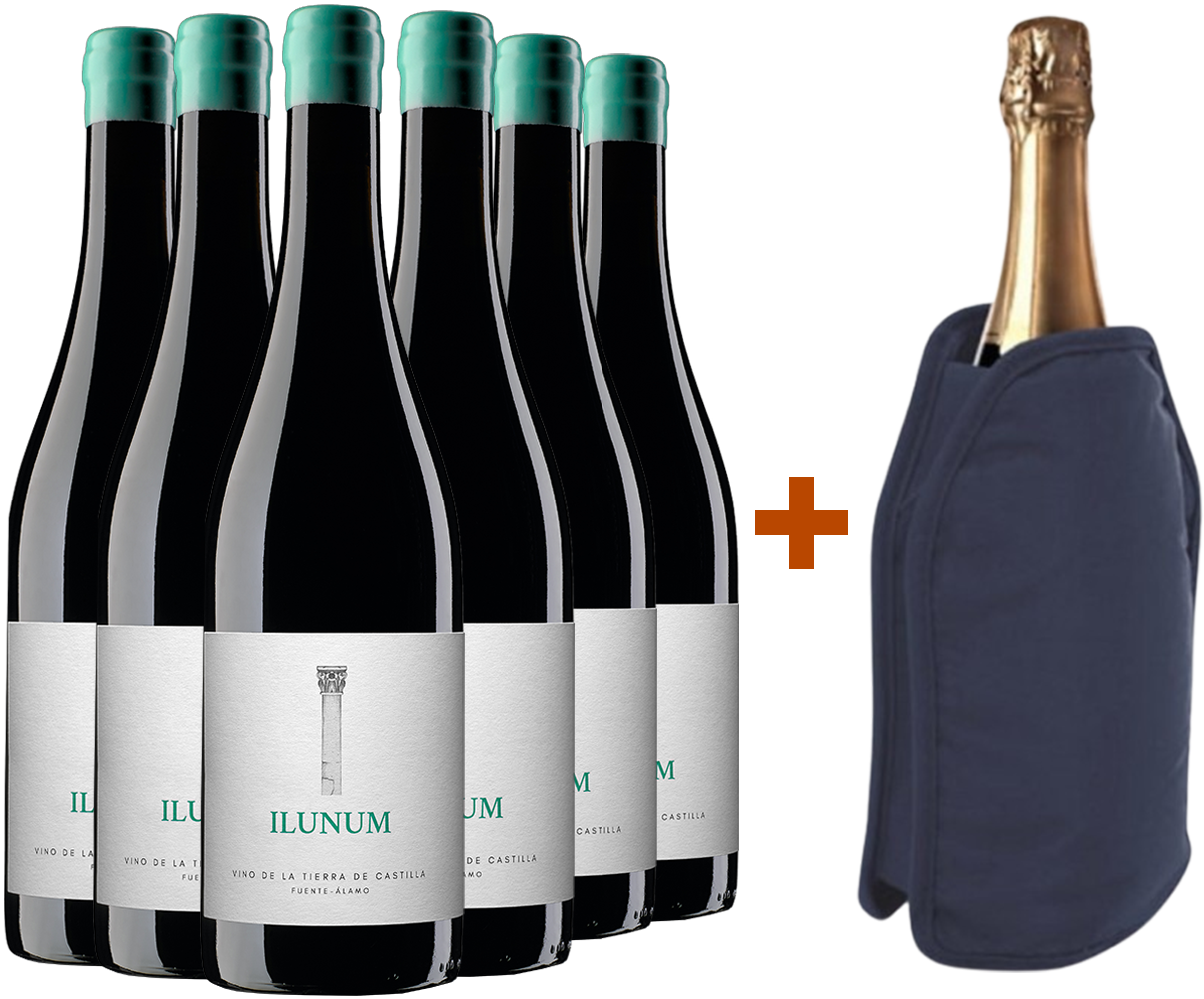 Pack descuento Ilunum Tinto Castilla VT + + (regalo funda enfriadora) Pack descuento Ilunum Tinto Castilla VT + + (regalo funda enfriadora)