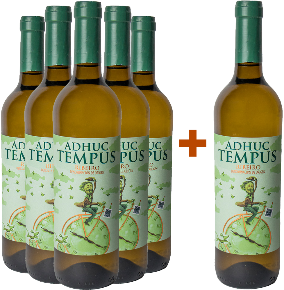 Pack descuento 5+1 Adhuc Tempus Ribeiro DO Pack descuento 5+1 Adhuc Tempus Ribeiro DO