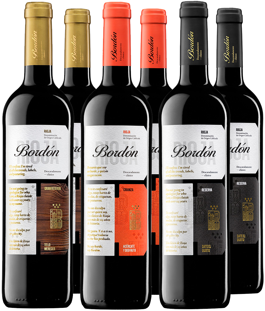 Pack degustación Bordón Rioja DOCa Pack degustación Bordón Rioja DOCa