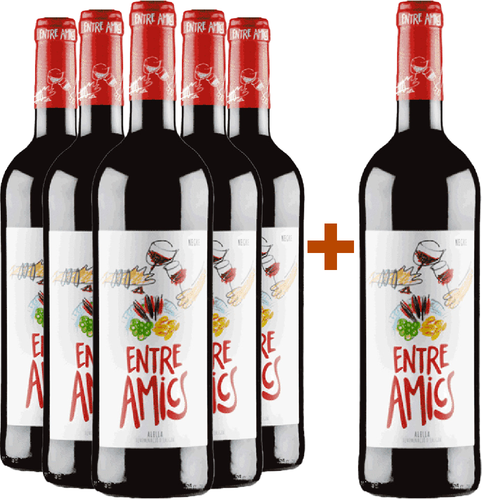 Pack descuento 5+1 Entre Amics Alella BIO