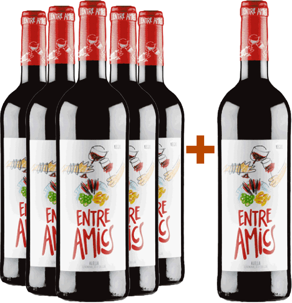 Pack descuento 5+1 Entre Amics Alella BIO Pack descuento 5+1 Entre Amics Alella BIO