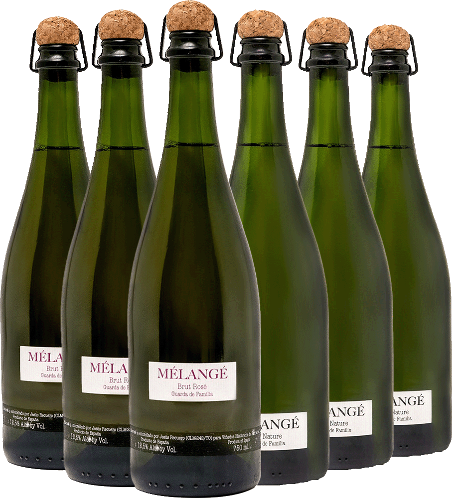 Pack Degustación espumosos ancestrales Melangé de Recuero & Co