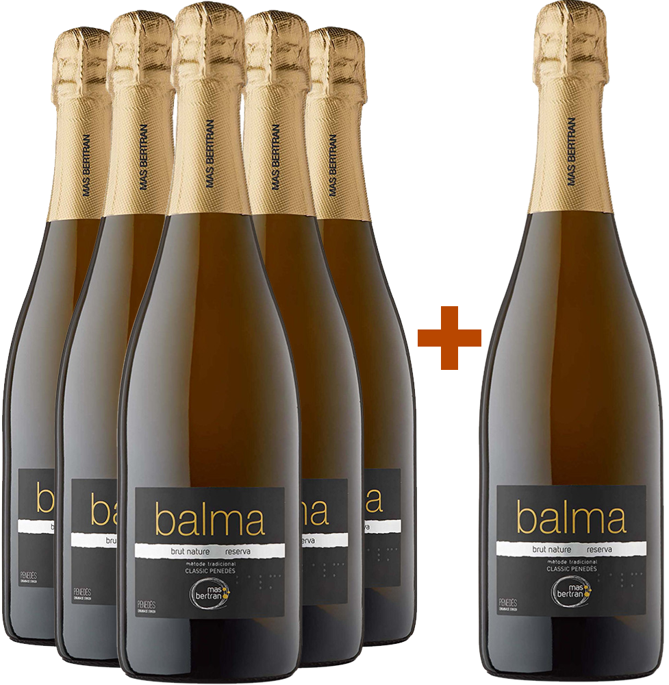 Pack descuento Balma Penedés DO Brut Nature BIO