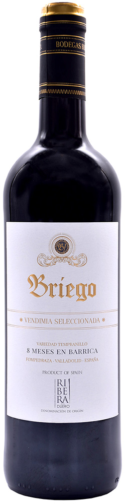 2022 Briego Vendimia Seleccionada Roble Ribera del Duero DOP