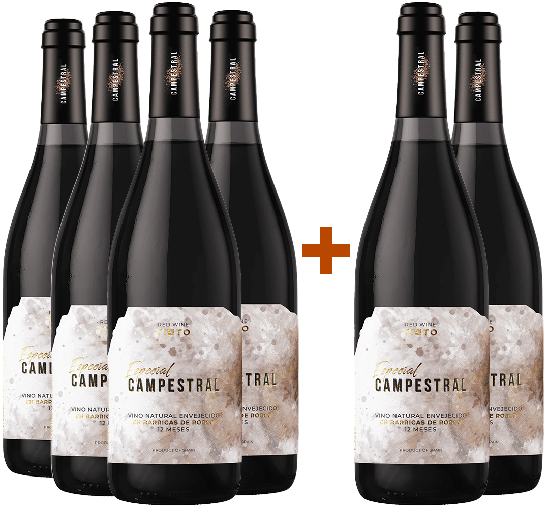 Pack descuento 4+2 Campestral Roble Cádiz VT BIO