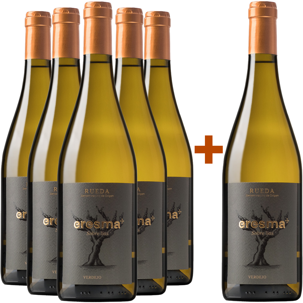 Pack descuento 5+1 Eresma Verdejo Rueda DO Pack descuento 5+1 Eresma Verdejo Rueda DO