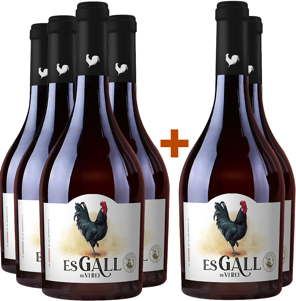 Pack Descuento 4+2 Vi Rei Es Gall Tinto Mallorca VT Pack Descuento 4+2 Vi Rei Es Gall Tinto Mallorca VT