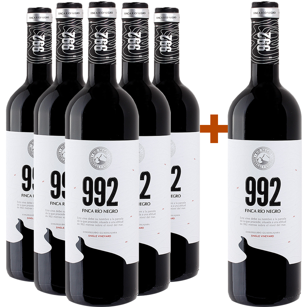 Pack Descuento 5+1 992 Finca Río Negro BIO Pack Descuento 5+1 992 Finca Río Negro BIO