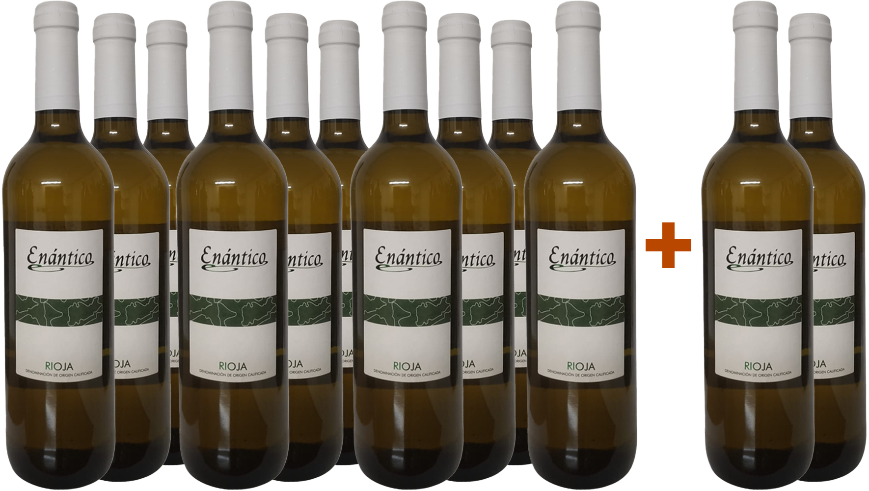 Pack descuento 10+2 Enántico Blanco Viura Rioja DOCa Pack descuento 10+2 Enántico Blanco Viura Rioja DOCa