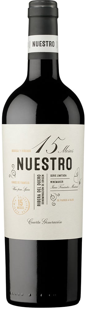 2022 Nuestro 15 meses Ribera del Duero DO 2022 Nuestro 15 meses Ribera del Duero DO