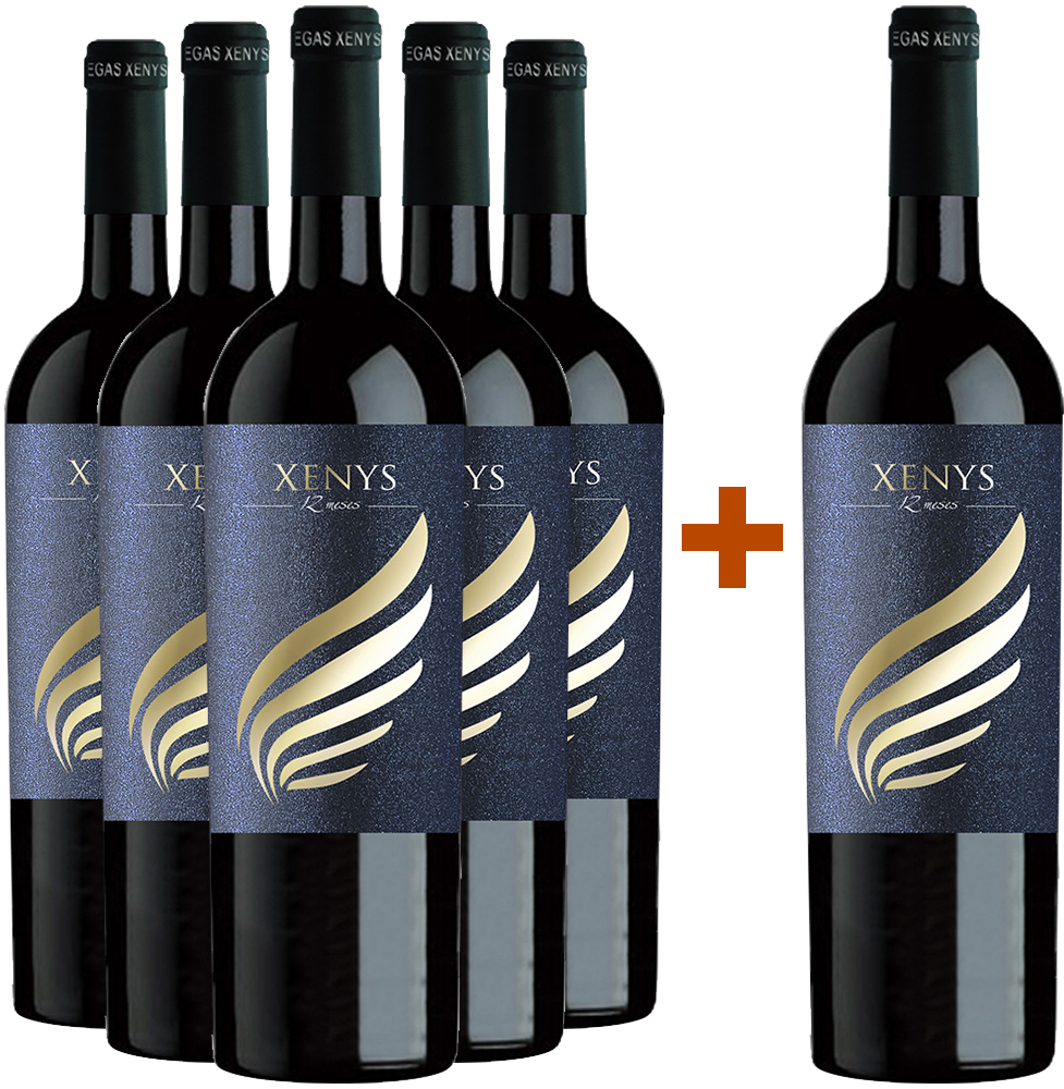 Pack descuento 5+1 Xenys 12 Meses Jumilla DO BIO
