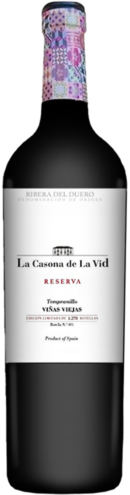 2017 La Casona de la Vid Reserva Ribera del Duero DO 2017 La Casona de la Vid Reserva Ribera del Duero DO