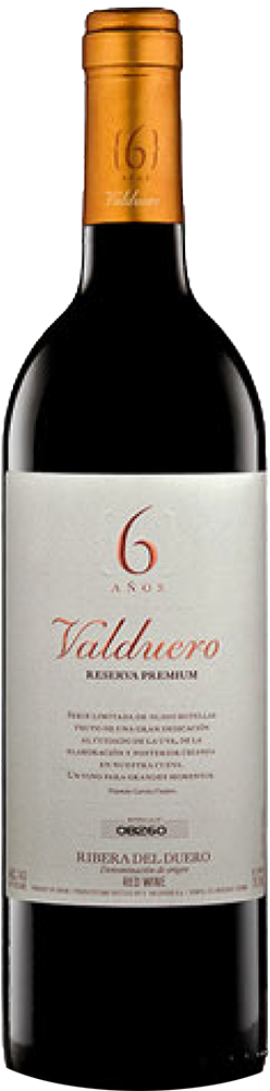 2016 Valduero 6 años Ribera del Duero DO 2016 Valduero 6 años Ribera del Duero DO