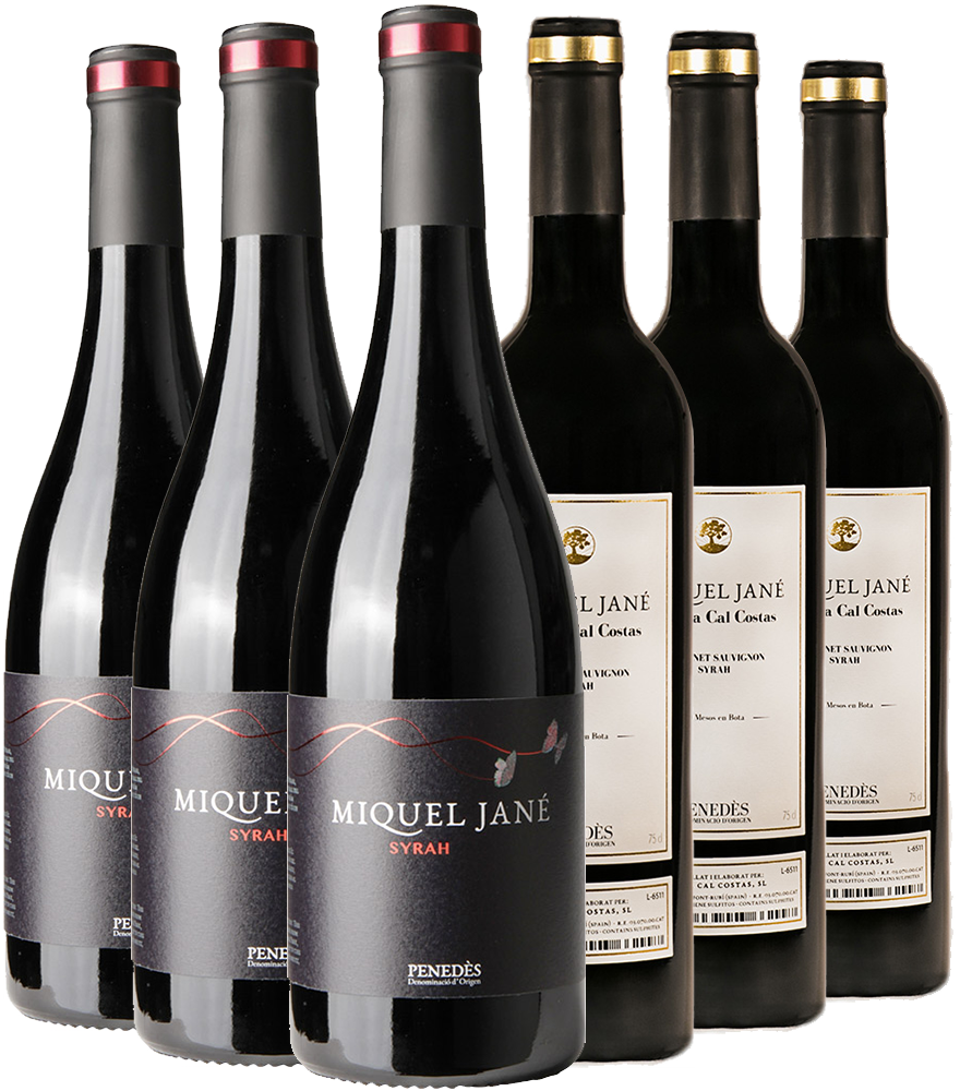 Pack degustación Tinto Miquel Jané Penedès DO Pack degustación Tinto Miquel Jané Penedès DO