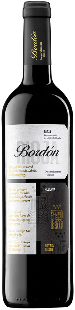 2018 Bordón Reserva Rioja DOCa 2018 Bordón Reserva Rioja DOCa