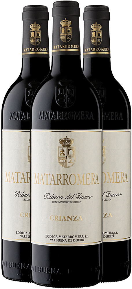 Pack descuento 3 botellas Matarromera 2021 Crianza DO Ribera del Duero