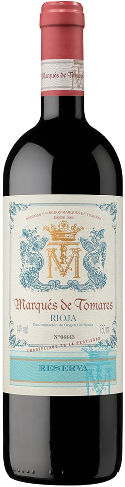 2017 Marqués de Tomares Reserva Rioja DOCa 2017 Marqués de Tomares Reserva Rioja DOCa