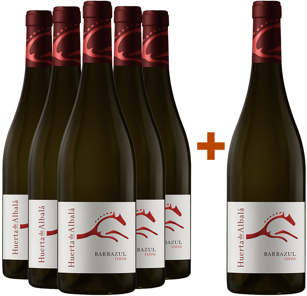 Pack descuento 5+1 Barbazul Tinto Cádiz VT Pack descuento 5+1 Barbazul Tinto Cádiz VT