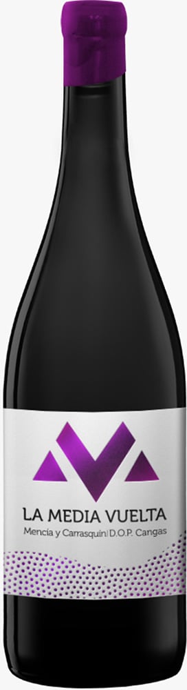 2019 La Media Vuelta Mencia y Carrasquín Cangas DO 2019 La Media Vuelta Mencia y Carrasquín Cangas DO