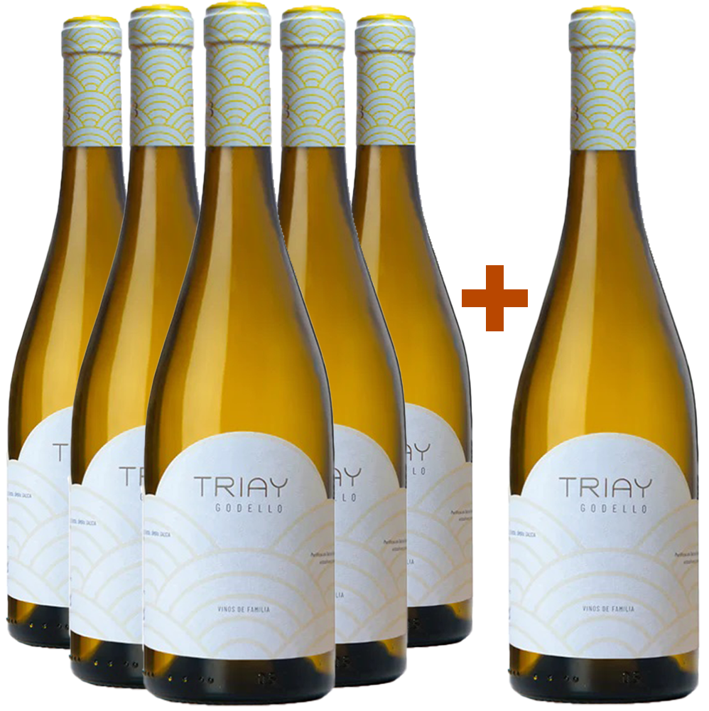 Pack Descuento 5+1 Triay Godello DO Monterrei Pack Descuento 5+1 Triay Godello DO Monterrei