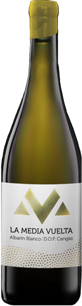 2019 La Media Vuelta Albarín Blanco Cangas DO 2019 La Media Vuelta Albarín Blanco Cangas DO