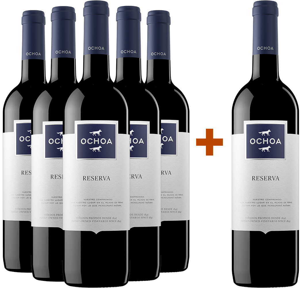 Pack Descuento 5+1 Ochoa Reserva Pack Descuento 5+1 Ochoa Reserva