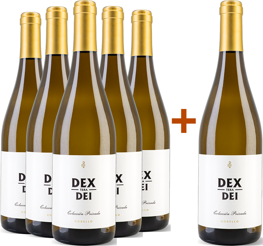 Pack Descuento 5 + 1 Dextera Dei - Godello Colección Privada Pack Descuento 5 + 1 Dextera Dei - Godello Colección Privada