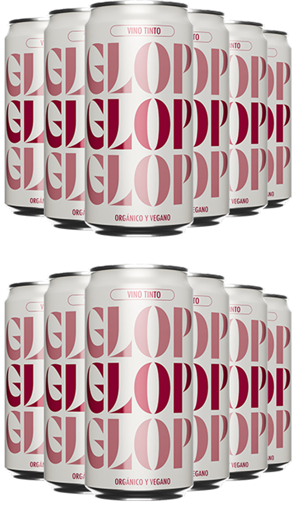 Pack Descuento 12 Glop Vino Tinto BIO Pack Descuento 12 Glop Vino Tinto BIO