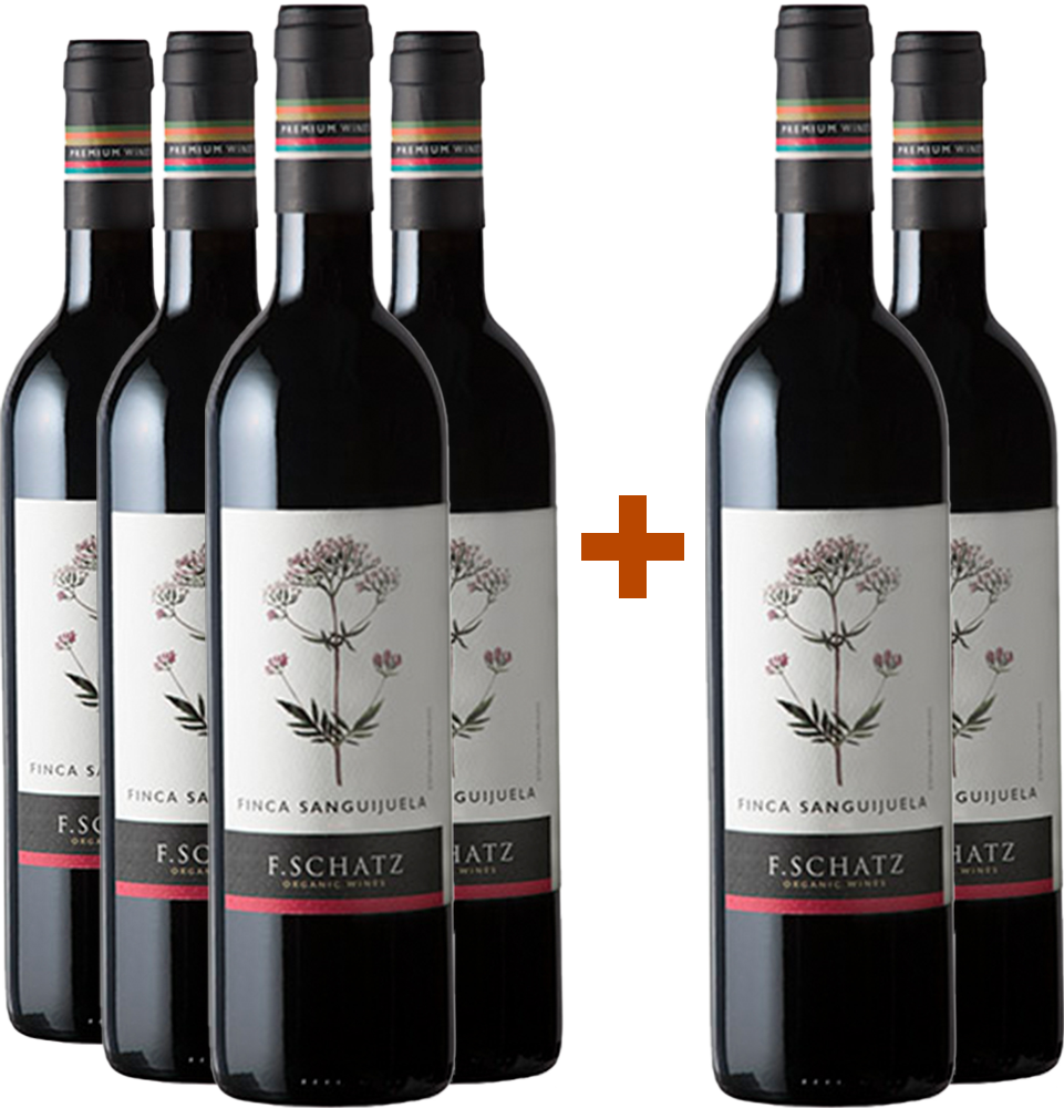 Pack descuento 4+2 Finca Sanguijuela Sierras de Málaga DO BIO