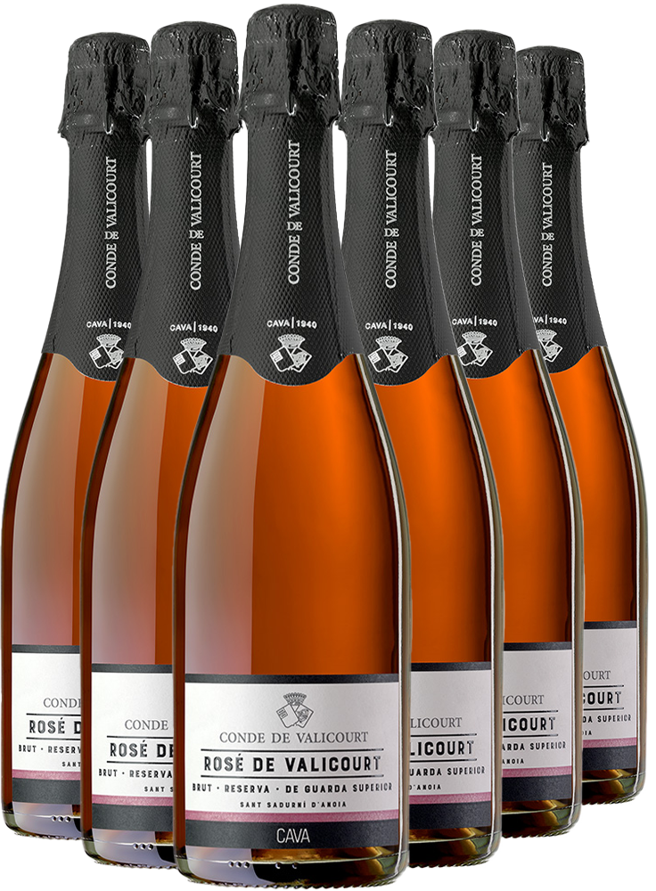 Pack descuento Rosé de Valicourt Reserva Guarda Superior Cava DO