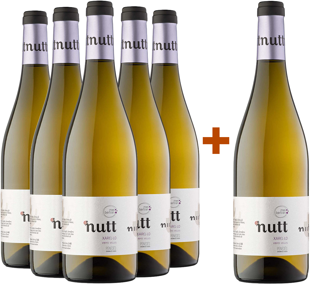Pack descuento 5+1 Nutt Xarel.lo Penedés DO BIO Pack descuento 5+1 Nutt Xarel.lo Penedés DO BIO