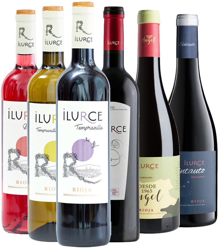 Pack degustación Bodegas y Viñedos Ilurce Rioja DOCa