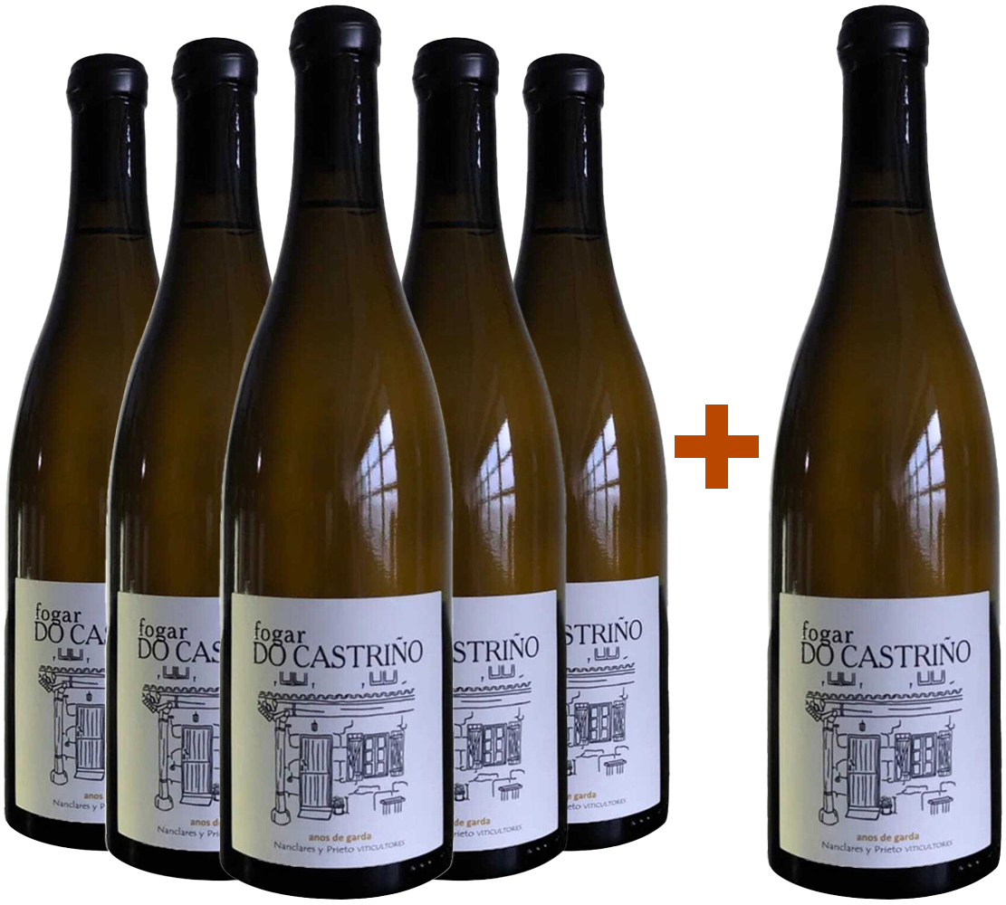 Pack Descuento 5+1 Nanclares Fogar do Castriño Rías Baixas DO
