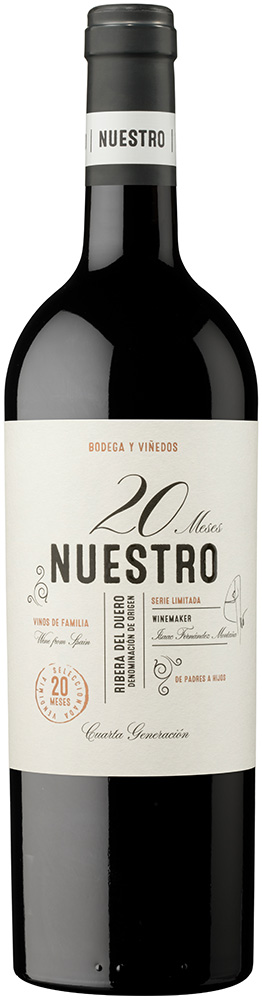 2016 Nuestro 20 meses Ribera del Duero DO