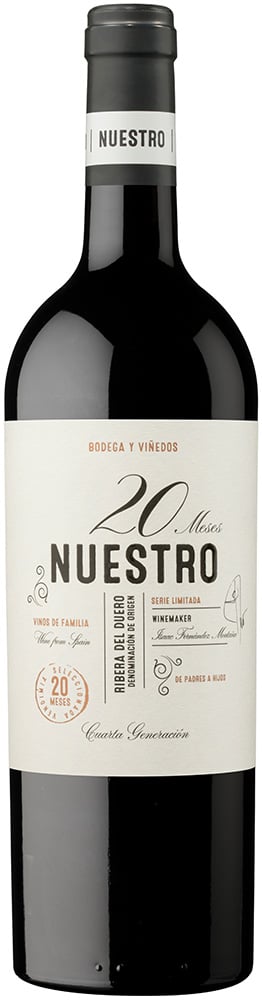 2016 Nuestro 20 meses Ribera del Duero DO 2016 Nuestro 20 meses Ribera del Duero DO